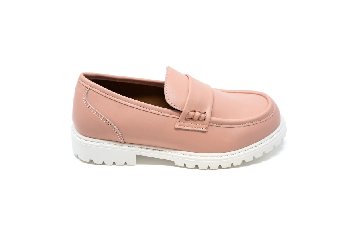 Boutaccelli Rene Leather Deep Pink Loafer
