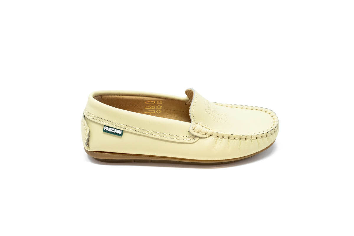 Fascani Yellow Embossed Loafer