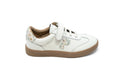 Porte White Floral P Strap Sneaker
