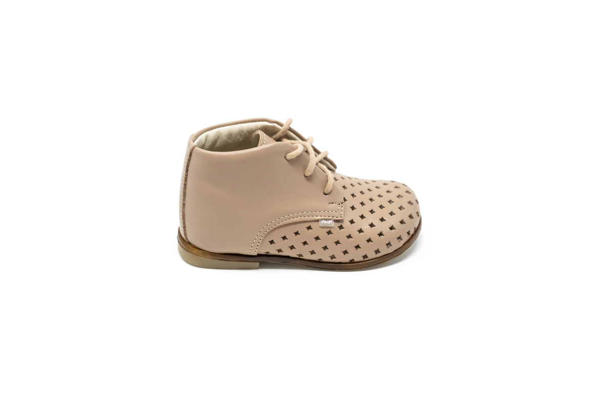 Emel Stone Taupe Baby Bootie