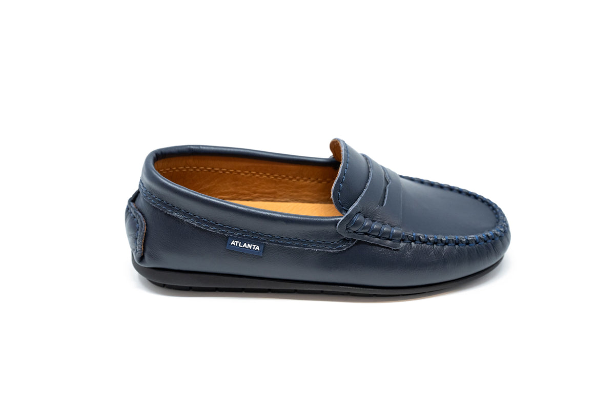 Atlanta Navy Original Penny Loafer
