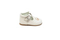 Andanines Cream Horse Embroidered Baby Shoes