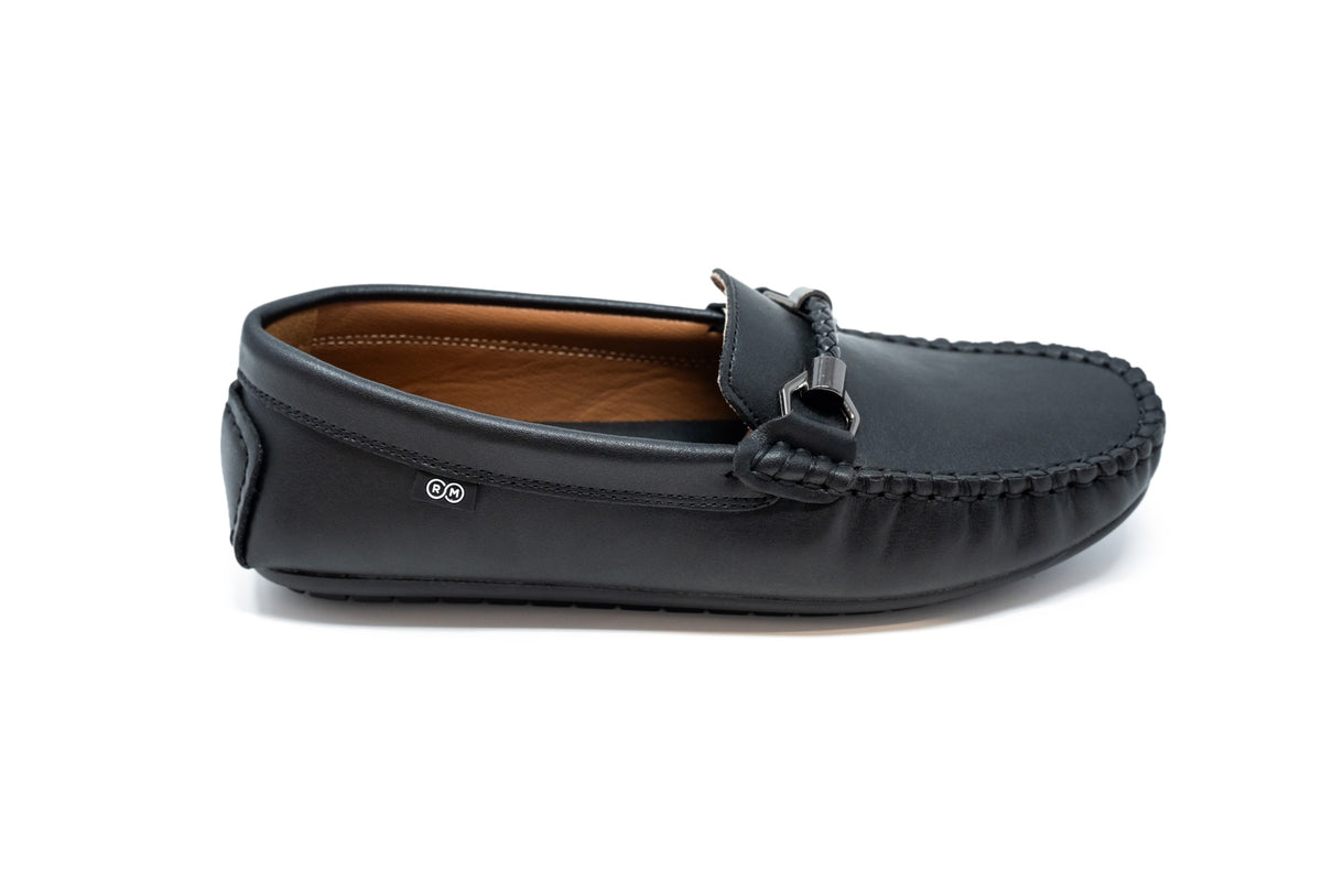 Ralph Miguel ULM Black Chain Loafer