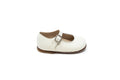 Beberlis Cream Scalloped Baby Mary Jane