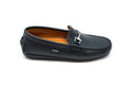 Atlanta Black Buckle Penny Loafer