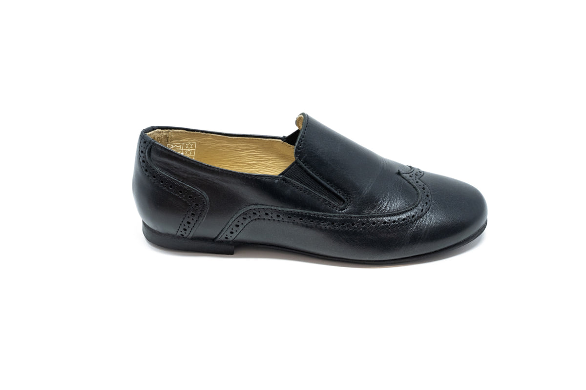 Jolee Black Wingtip Dress Shoe