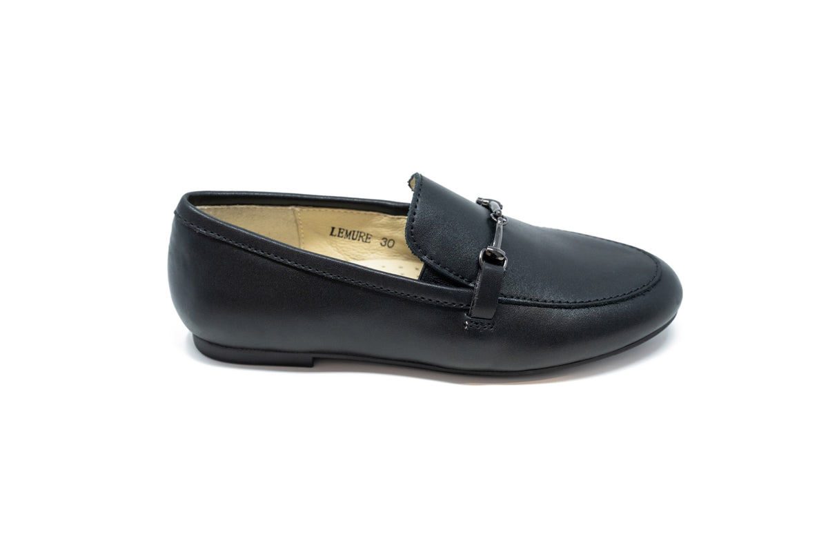 Boutaccelli Lemure Black Chain Loafer