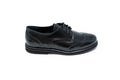 Beberlis Black High Shine Wingtip Dress Shoe