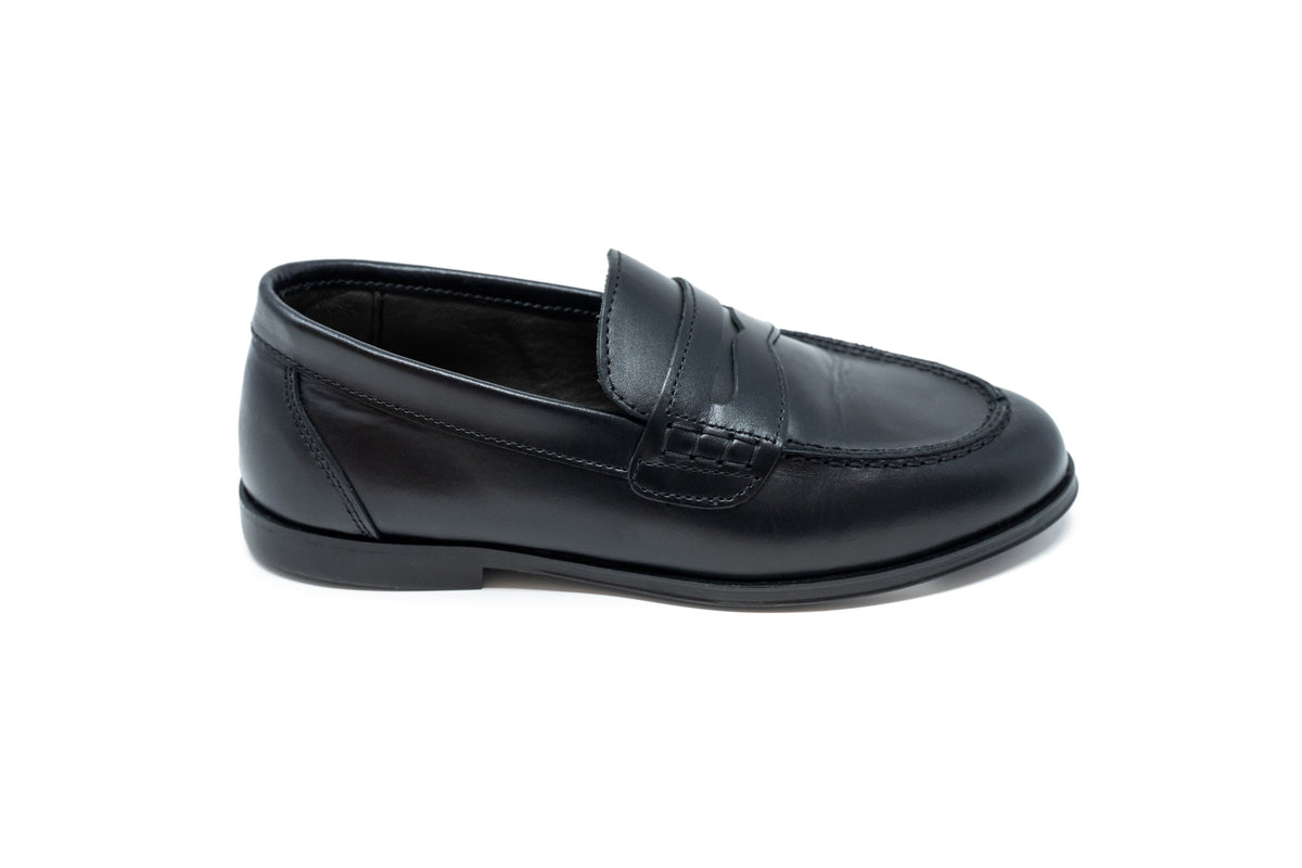Jolee Black Mod Dress Loafer
