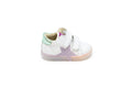 Falcatto White With Purple Star Sneaker