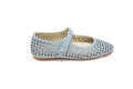 Boutaccelli Marly Sky Blue Perforated Mary Jane