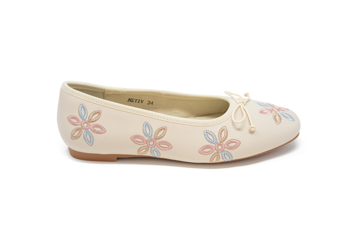 Boutaccelli Netiv Beige Ballet Flat