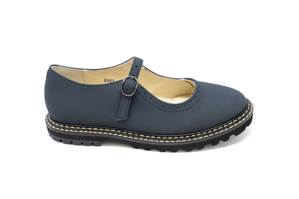 Boutaccelli Bare Blue Buckle Mary Jane