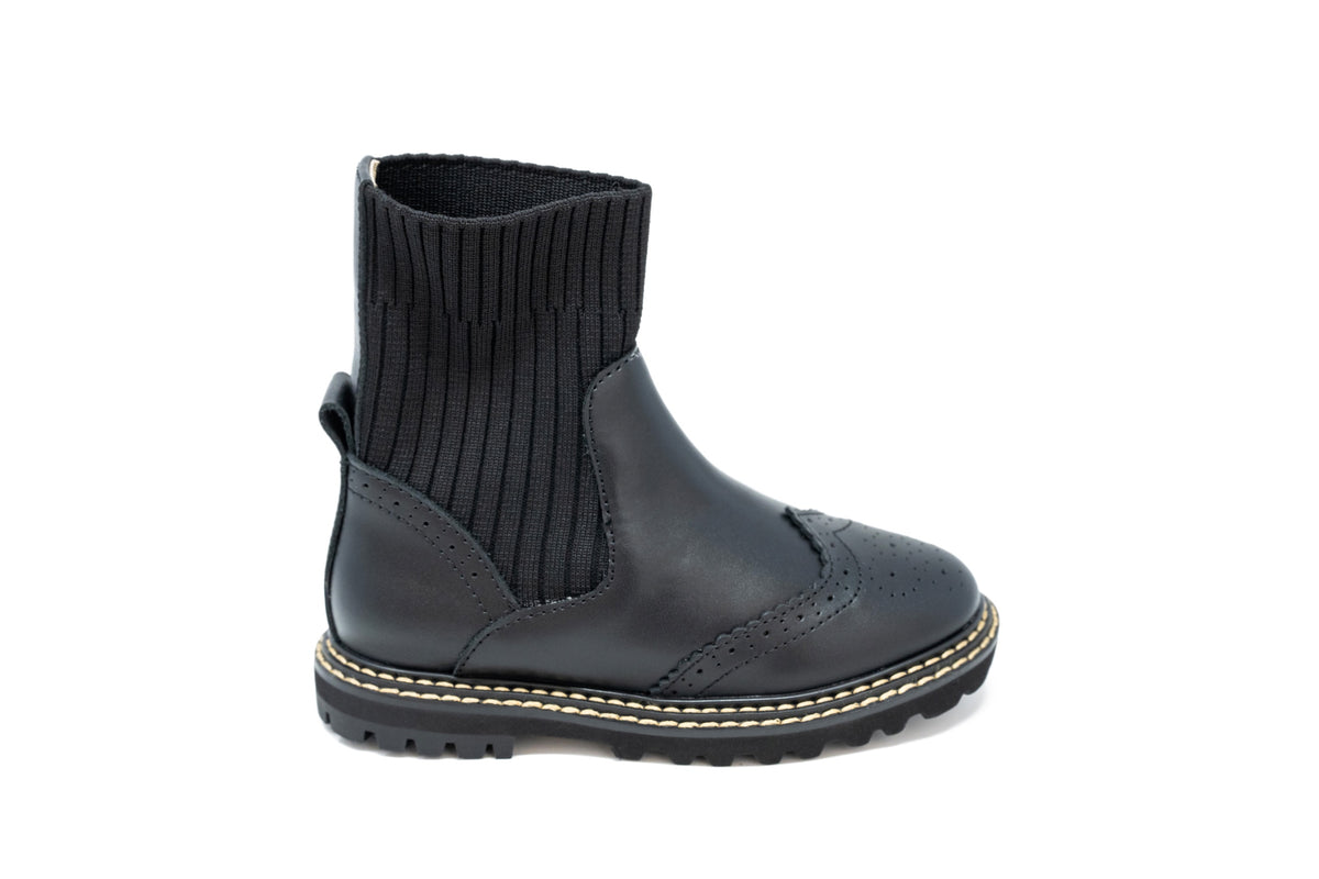 Boutaccelli Black Acker Sock Bootie