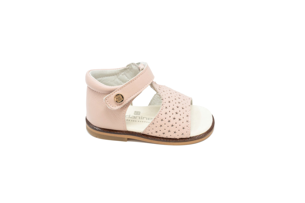 Andanines Nude Pink Stars Sandal
