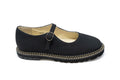 Boutaccelli Bare Black Buckle Mary Jane