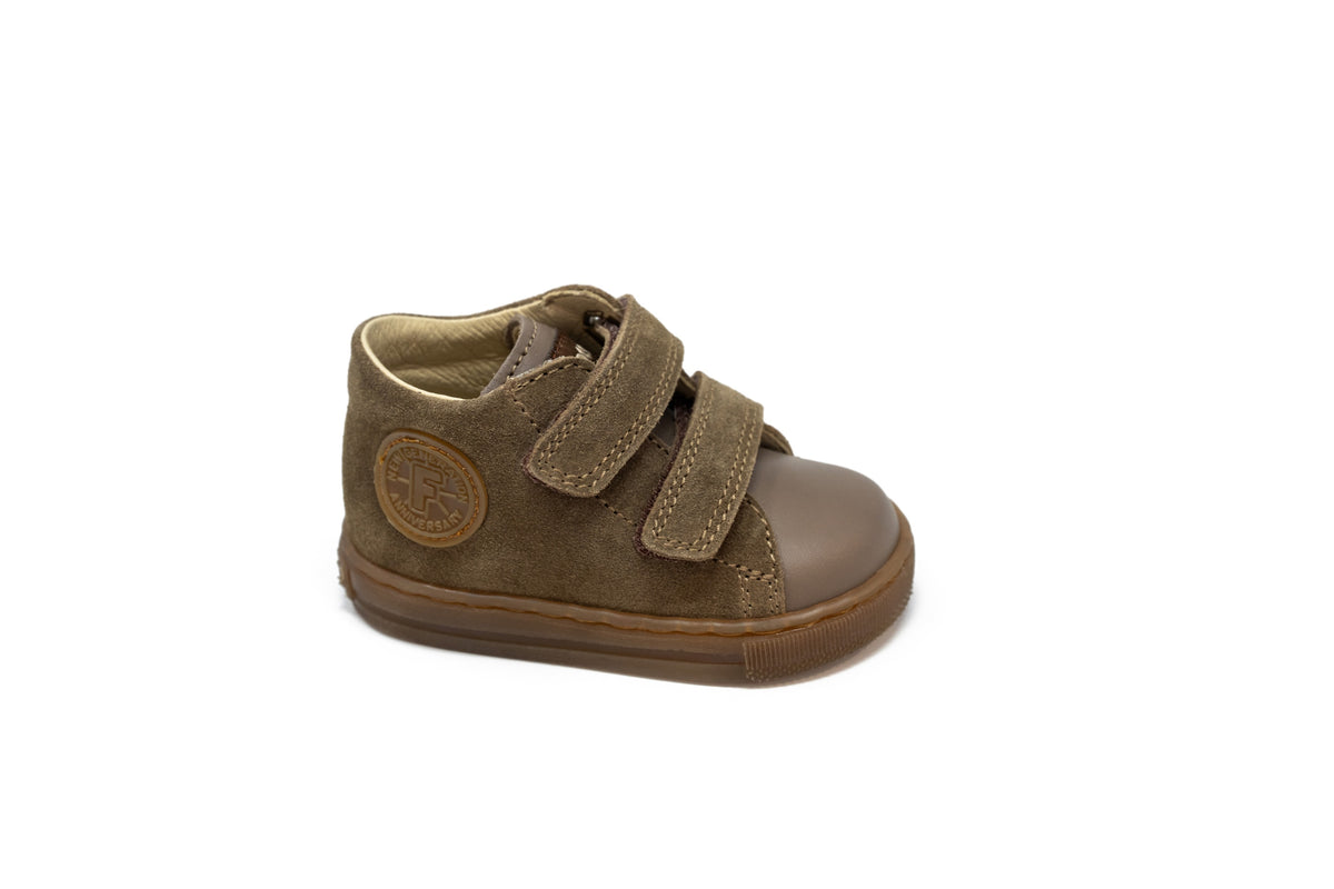 Falcatto Light Brown Suede Baby Shoe