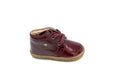 Falcatto Burgundy Patent  Baby Shoe
