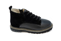 Boutaccelli Rogen Black Suede Lace Boot