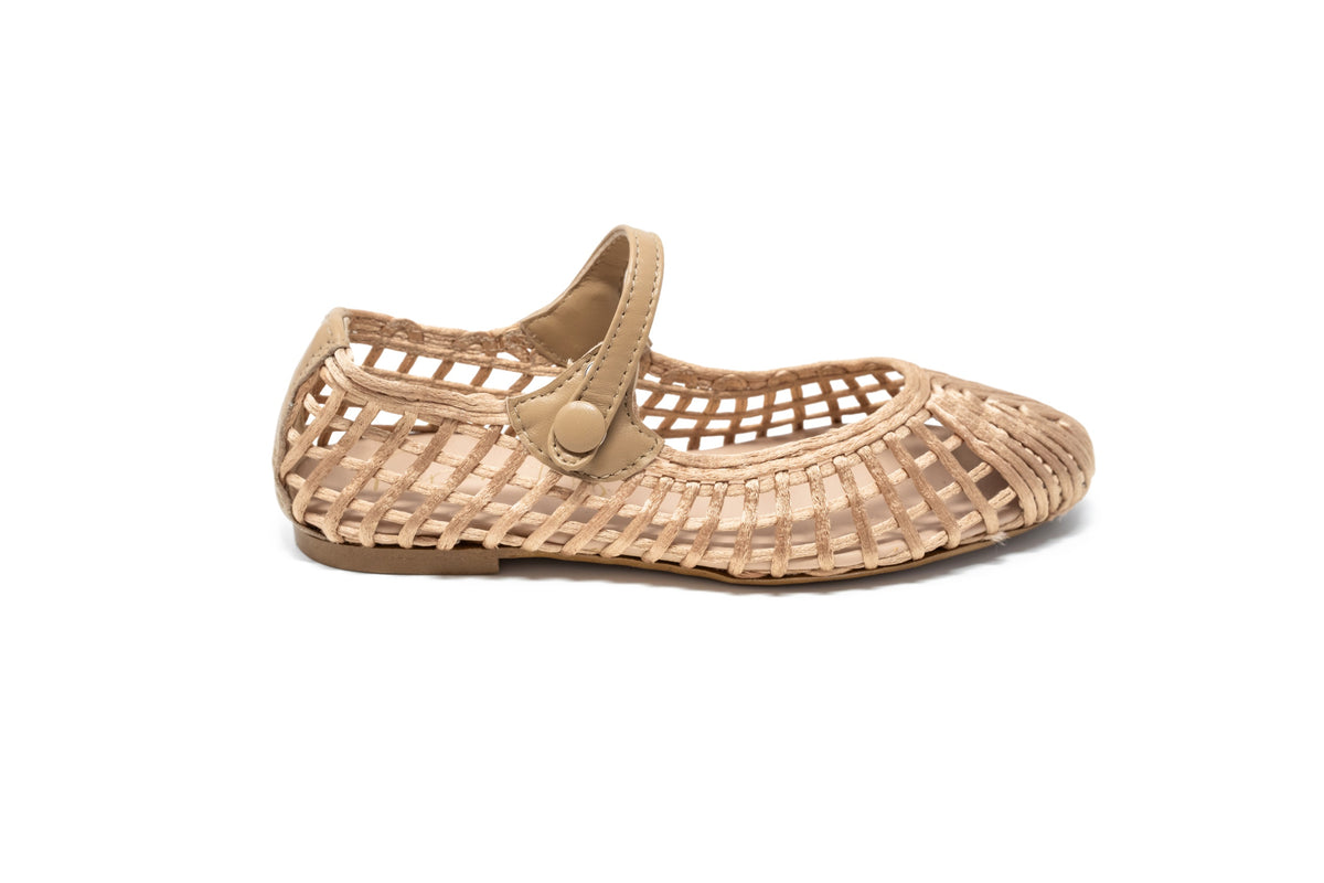 Papanatas Gold Basket Mary Jane