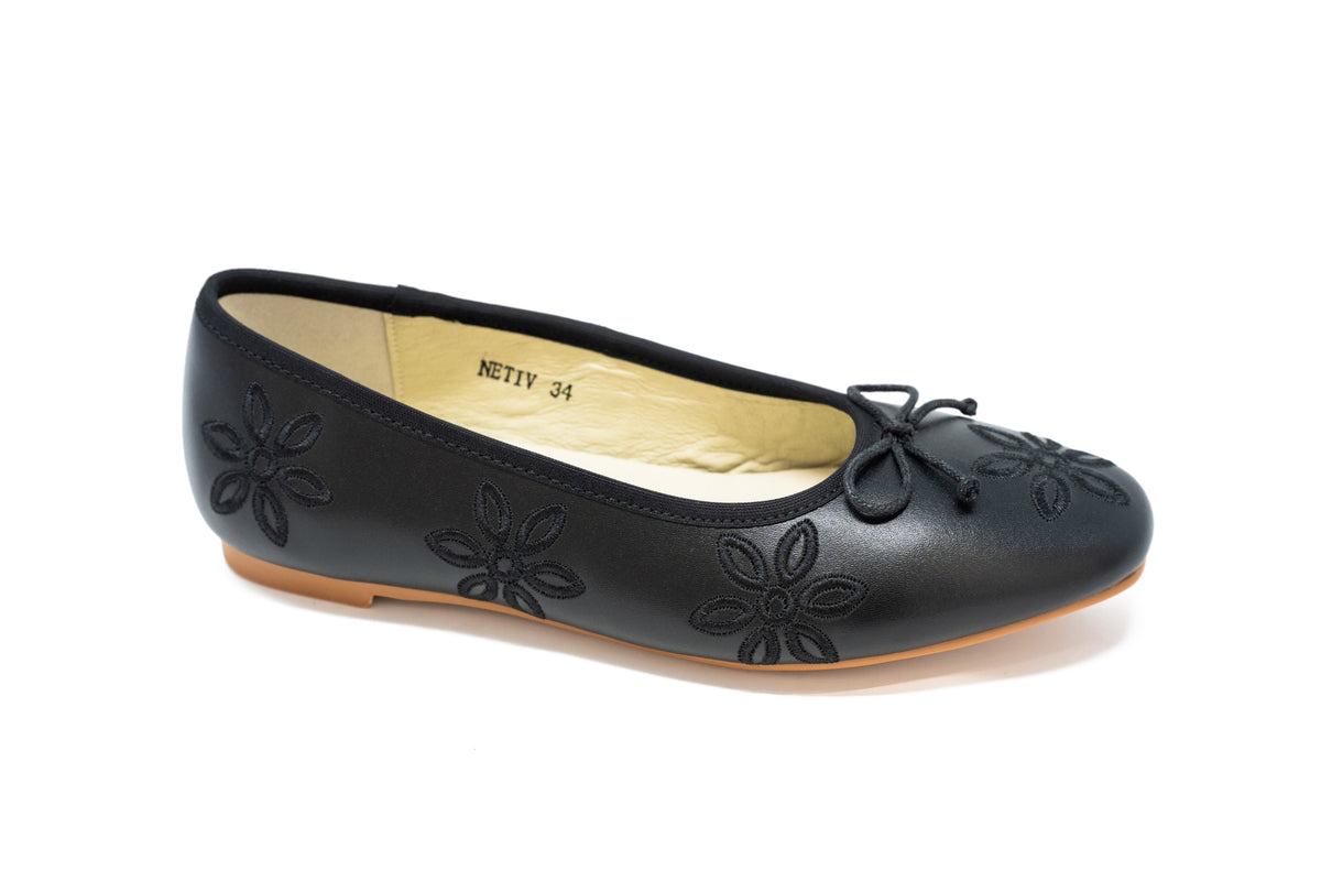 Boutaccelli Netiv Black Ballet Flat