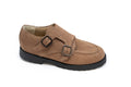 Jolee Taupe Suede Chunky Dress Shoe