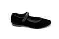 Andanines Black Suede Zebra Mary Jane