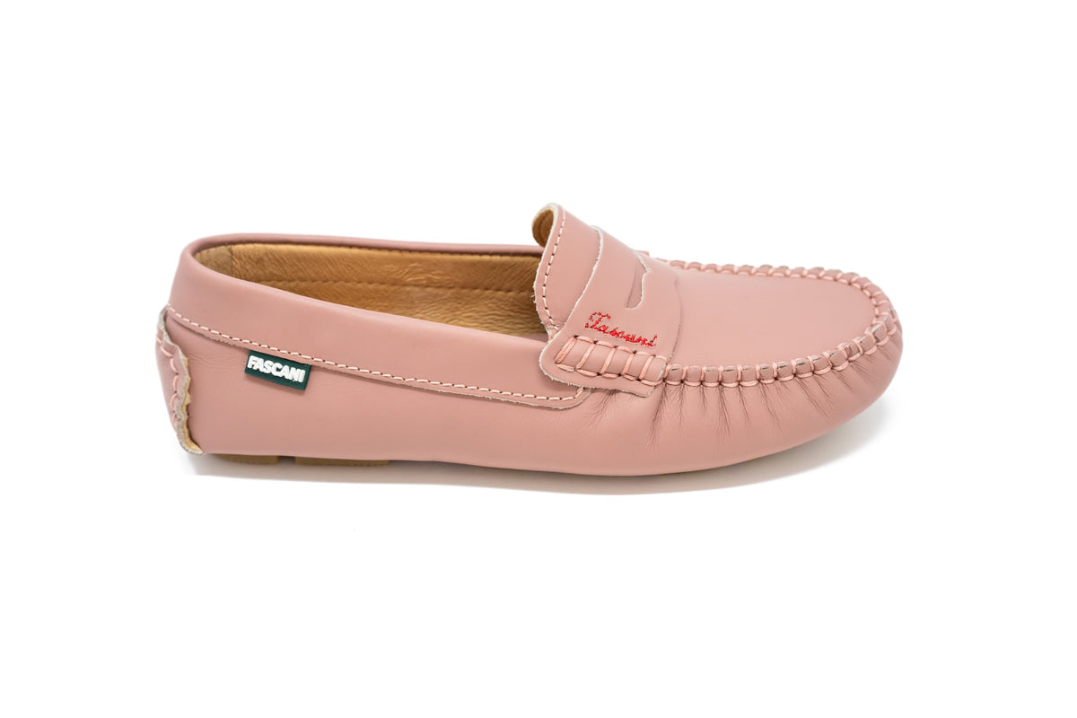 Fascani Mauve Pink Loafer