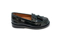 Atlanta Green Fringe and Tassel Jackie Loafer