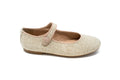Papanatas Textured Camel Mary Jane