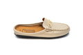 Atlanta Gold Mules With Buckle