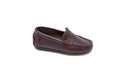 Blublonc Burgundy Jack Penny Loafer