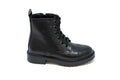 Jolee Black Hightshine Cap Toe Bootie