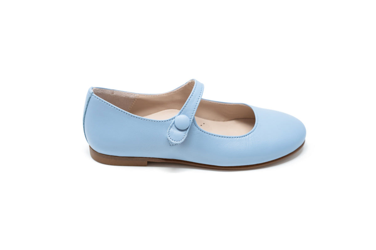 Beberlis Light Blue Mary Jane