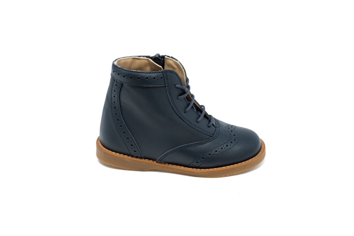Jolee Navy Arie Wingtip Bootie