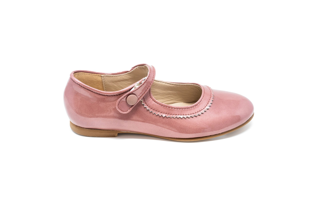 Lauve Plum Patent Ziggie Mary Jane