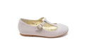 Boutaccelli Kora Leather Lavender T-Strap