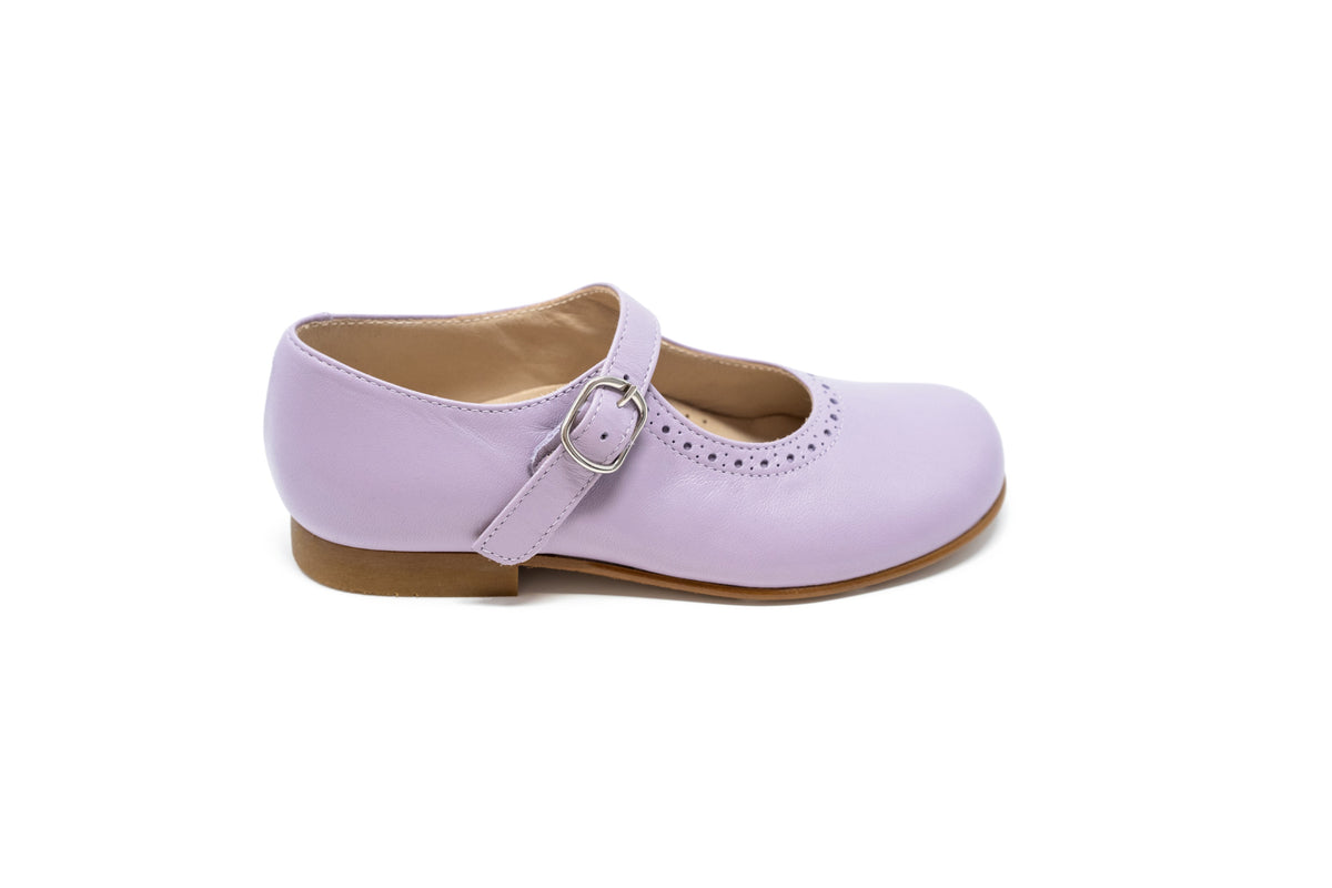 Beberlis Lavender Dots Mary Jane
